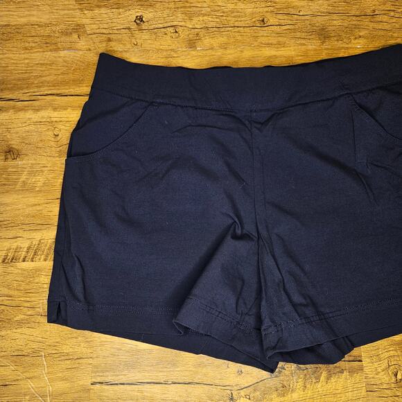 Eddie Bauer Flat front Lightweight Nylong Hiking Outdoor Shorts size 10 WMN - Picture 3 of 8